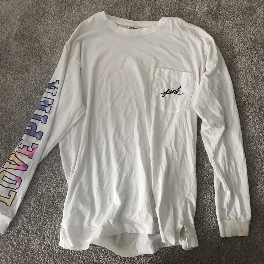 PINK Long Sleeve Tee